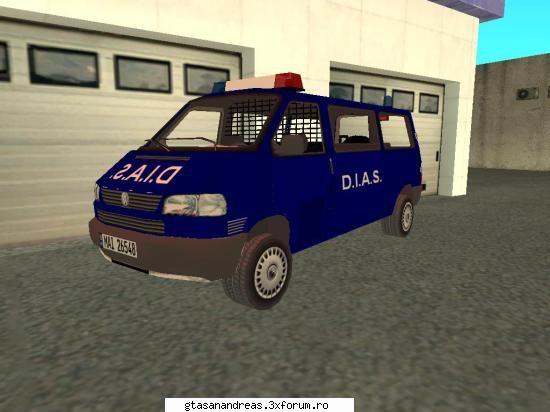 vw caravelle d.i.a.s de politie